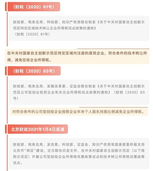 北京稅收洼地新政落地 試點(diǎn)鼓勵(lì)創(chuàng)投長期投資與技術(shù)轉(zhuǎn)讓，激發(fā)創(chuàng)新活力